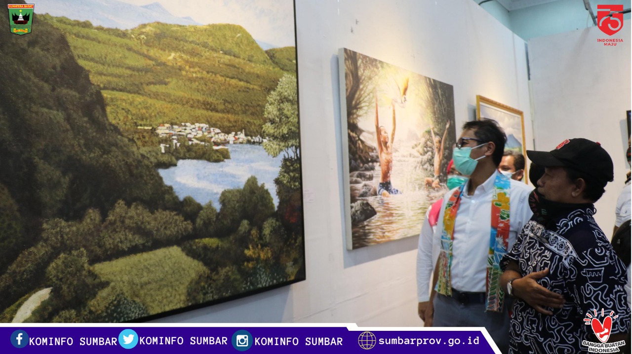 Gubernur Sumbar Apresiasi Para Seniman Yang Tetap Berkarya Ditengah Pandemi Covid-19