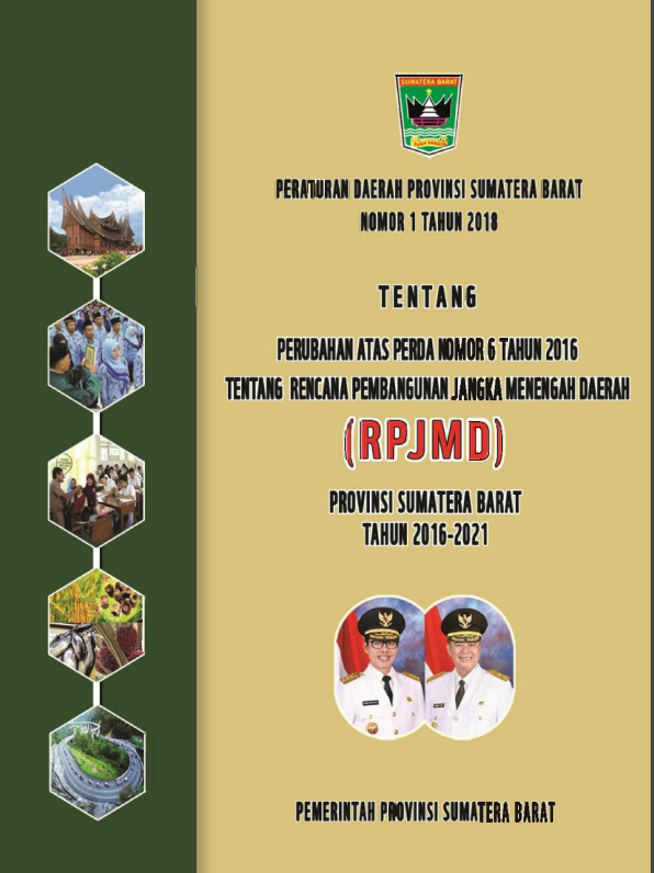 RPJMD Pemerintah Provinsi Sumatera Barat